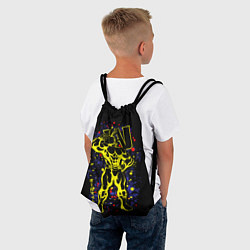 Рюкзак-мешок Всемогущий, Моя геройская акад, цвет: 3D-принт — фото 2