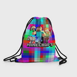 Рюкзак-мешок MINECRAFT МАЙНКРАФТ, цвет: 3D-принт