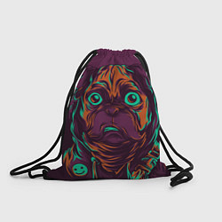 Рюкзак-мешок Собака, цвет: 3D-принт