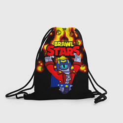 Рюкзак-мешок Brawl StarsStu, цвет: 3D-принт