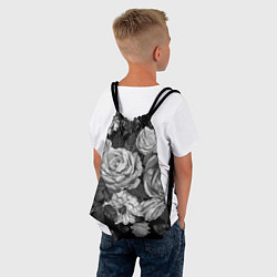 Рюкзак-мешок Розы, цвет: 3D-принт — фото 2