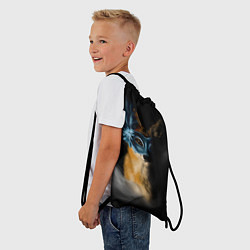 Рюкзак-мешок Лиса в маске, цвет: 3D-принт — фото 2