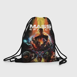 Рюкзак-мешок Mass effect, цвет: 3D-принт