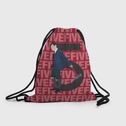 Рюкзак-мешок FIVE FIVE FIVE, цвет: 3D-принт