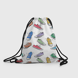 Рюкзак-мешок Кеды Sneakers, цвет: 3D-принт