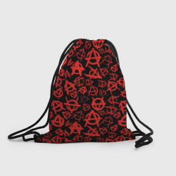 Рюкзак-мешок Анархия, цвет: 3D-принт