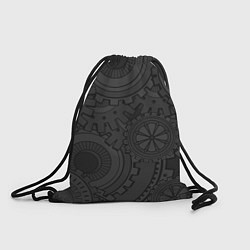 Рюкзак-мешок GEARS STEAMPUNK, цвет: 3D-принт