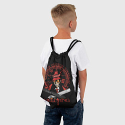 Рюкзак-мешок Hellsing, цвет: 3D-принт — фото 2