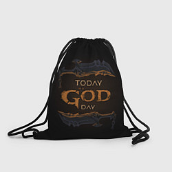 Рюкзак-мешок God day GOW, цвет: 3D-принт