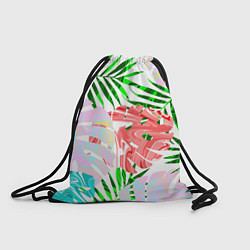 Рюкзак-мешок ЛИСТЬЯ 2 0, цвет: 3D-принт