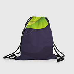 Рюкзак-мешок Спорт волна, цвет: 3D-принт
