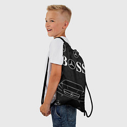 Рюкзак-мешок BOSS MERCEDES-BENZ, цвет: 3D-принт — фото 2
