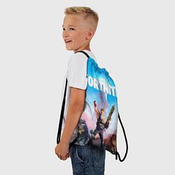 Рюкзак-мешок Fortnite Новая Глава, цвет: 3D-принт — фото 2