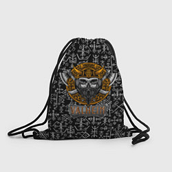 Рюкзак-мешок Valheim Череп викинга, цвет: 3D-принт