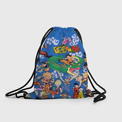 Рюкзак-мешок Dragon ball Super, цвет: 3D-принт