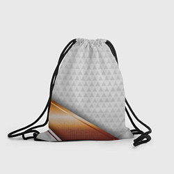 Рюкзак-мешок 3D WHITE & GOLD ABSTRACT, цвет: 3D-принт
