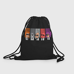 Рюкзак-мешок Agents Futurama, цвет: 3D-принт