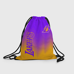 Рюкзак-мешок LOS ANGELES LAKERS ЛЕЙКЕРС, цвет: 3D-принт