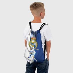 Рюкзак-мешок Роберто Карлос Реал Мадрид, цвет: 3D-принт — фото 2