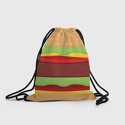 Рюкзак-мешок Бутерброд, цвет: 3D-принт