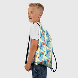 Рюкзак-мешок Rainbow Dash, цвет: 3D-принт — фото 2
