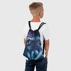 Рюкзак-мешок Мифические змеи, цвет: 3D-принт — фото 2