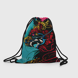 Рюкзак-мешок Дракон Dragon, цвет: 3D-принт