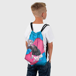 Рюкзак-мешок Саёри, цвет: 3D-принт — фото 2