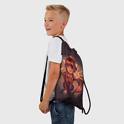 Рюкзак-мешок Моника Monika, цвет: 3D-принт — фото 2