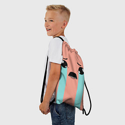 Рюкзак-мешок Crying Isaac, цвет: 3D-принт — фото 2