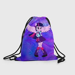 Рюкзак-мешок Twighlight Sparkle, цвет: 3D-принт