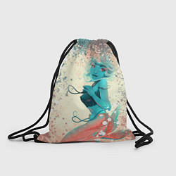 Рюкзак-мешок Русалочка Mermaid Z, цвет: 3D-принт