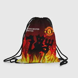 Рюкзак-мешок MANCHESTER UNITED ДЬЯВОЛ, цвет: 3D-принт