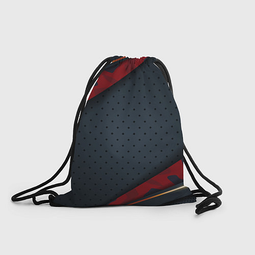 Мешок для обуви 3D Dark red & black / 3D-принт – фото 1
