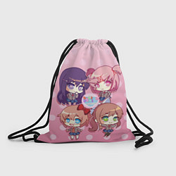Рюкзак-мешок DOKI DOKI LITERATURE CLUB, цвет: 3D-принт