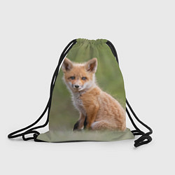 Рюкзак-мешок Лисенок, цвет: 3D-принт