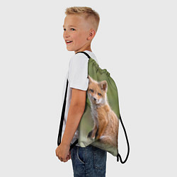 Рюкзак-мешок Лисенок, цвет: 3D-принт — фото 2