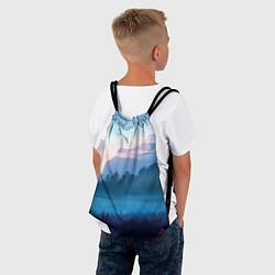 Рюкзак-мешок Рассвет, цвет: 3D-принт — фото 2