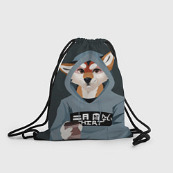 Рюкзак-мешок Furry fox, цвет: 3D-принт