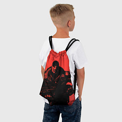 Рюкзак-мешок Злой Маркус, цвет: 3D-принт — фото 2