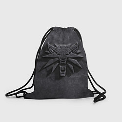 Рюкзак-мешок THE WITCHER КАМЕНЬ ЛОГО, цвет: 3D-принт