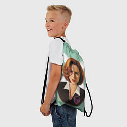 Рюкзак-мешок Дана Скалли, цвет: 3D-принт — фото 2