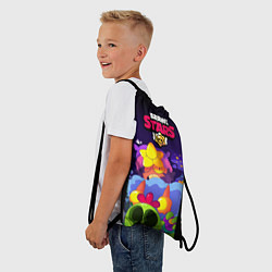 Рюкзак-мешок Сенди Спайк бравл, цвет: 3D-принт — фото 2