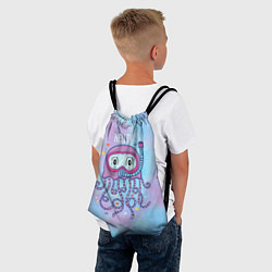 Рюкзак-мешок Милый Осьминог, цвет: 3D-принт — фото 2