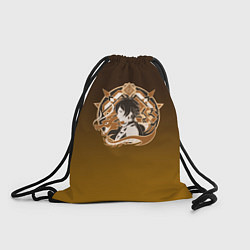 Рюкзак-мешок Genshin Impact - Zhongli, цвет: 3D-принт