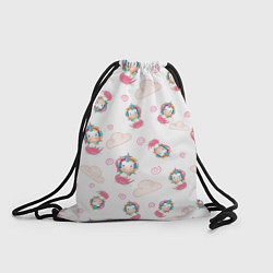 Рюкзак-мешок Радужные Единороги, цвет: 3D-принт