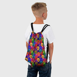 Рюкзак-мешок Воздушные Шарики, цвет: 3D-принт — фото 2