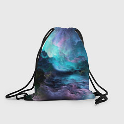 Рюкзак-мешок Космическое море, цвет: 3D-принт
