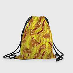 Рюкзак-мешок Солнечные пираньи, цвет: 3D-принт