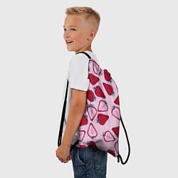 Рюкзак-мешок Клубничка, цвет: 3D-принт — фото 2